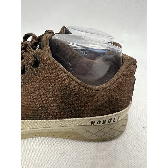 NOBULL No Bull Grizzly Camo Men\'s 6 Women\'s 7.5 Brown And Tan Camo Shoes